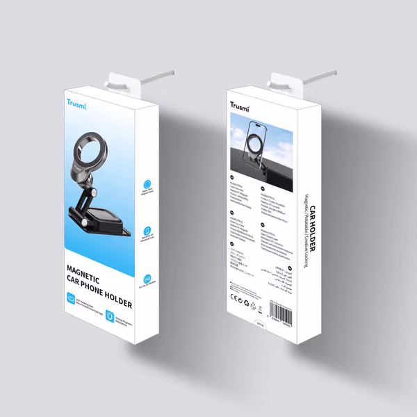 Trusmi Magnetic Car Phone Holder 360° Adjustable Foldable LP09-01