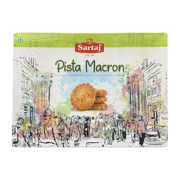 Sartaj Pistachio Macron Cookies 400g