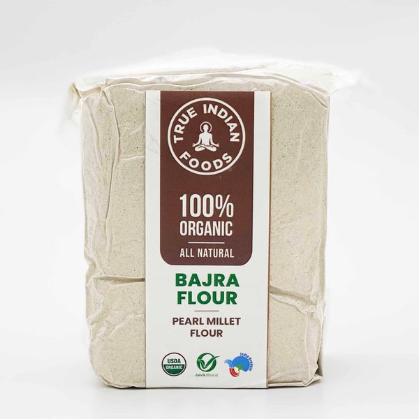 True Indian Foods Organic Bajra Flour 500g
