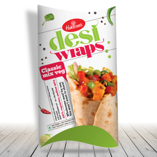 Haldirams Wrap Mix Vegeables