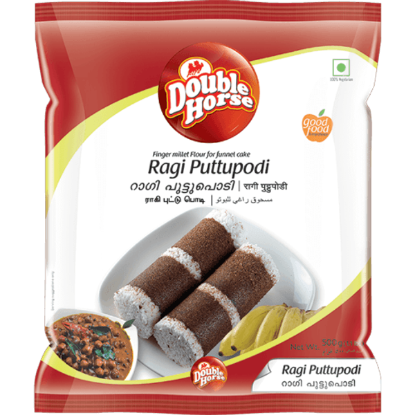 Double Horse Ragi Puttupodi 500g