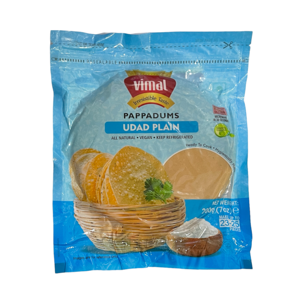 Vimal Papad Urad Plain 200g