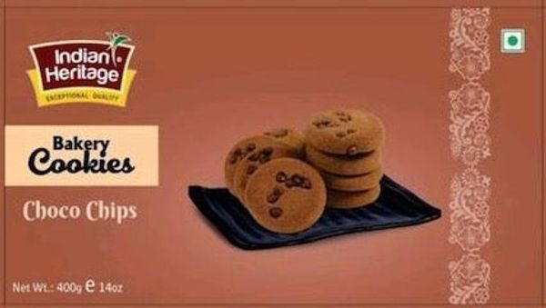 Indian Heritage Choco Chip  Cookies 400g