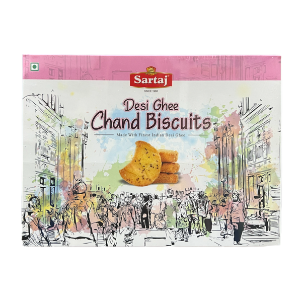 Sartaj Desi Ghee Chand Biscuits 400g