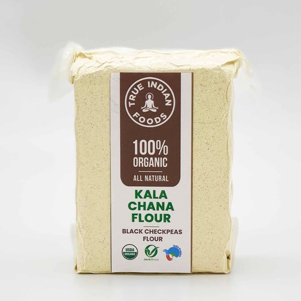 True Indian Foods Organic Kala Chana Flour 500g
