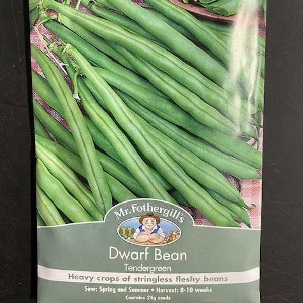 Mr. Fothergills Tendergreen Dwarf Bean Seeds