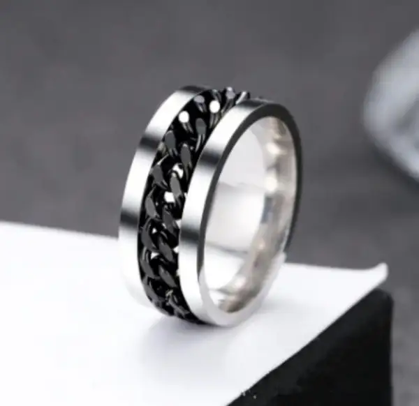 Stainless steel chain ring size 12 !