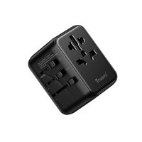 Trusmi Travel Charger / Travel Adapter 20W 1C2A UK/US/EU/AU/NZ Black CH18-01