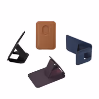 Trusmi Magnetic Card Pocket with Stand Brown CF06-03