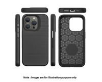 iPhone 13 Pro Black Triangle Luxury Armor Case With Magsafe