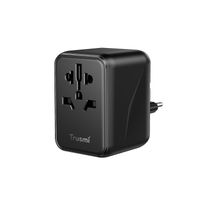 Trusmi Travel Charger / Travel Adapter 20W 1C2A UK/US/EU/AU/NZ Black CH18-01