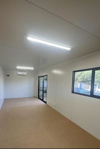 7.2x3 Portable Building with Heat Pump