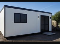 7.2x3 Portable Building with Heat Pump