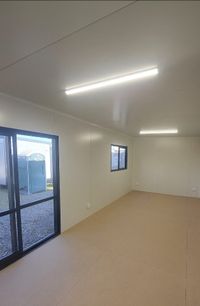 7.2x3 Portable Building with Heat Pump