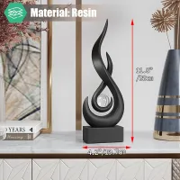 Creative Living Room Decoration Abstract Sculpture Ceramic Statue Home Decoration Accessories Home Decor Bookshelf Decor Gift