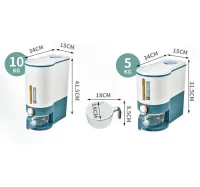 Versatile Rice/Grains Storage Box for Keeping Your Pantry Organized and Your Grains Fresh