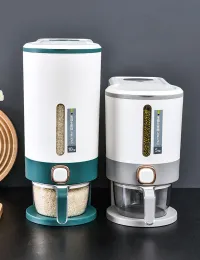 Versatile Rice/Grains Storage Box for Keeping Your Pantry Organized and Your Grains Fresh