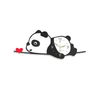 Cute Panda Wall Clock