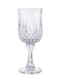 160-230ml Vintage Clear Stem Goblet Drinking Glasses Wedding Wine Glass Cup. 