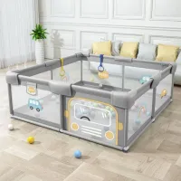 Portable Baby Playpen | Foldable Play Yard for Kids
