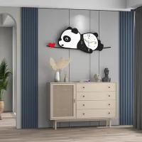 Cute Panda Wall Clock