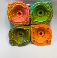 Fancy Diya Set