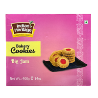 Indian Heritage Big Jam Cookies 400g