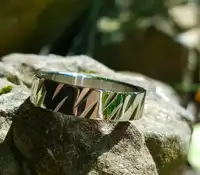 Men’s stainless steel ring size 11 (clearance)