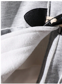 Baby Girl Casual Fluffy Hooded Winter Coat