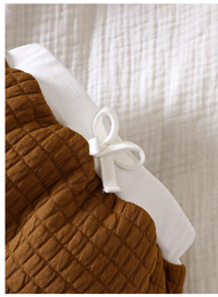 Baby Boy Letter Patched Detail Contrast Trim Sweatshirt & Sweatpants