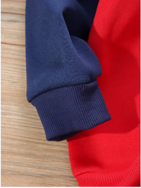  2pcs Young Boy Casual Sporty Street Chic Cute Stylish Leopard Tricolor Print Zip-Up Hoodie + Long Pant