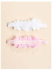 3pcs Baby Cute Lace Flower Elastic Headbands