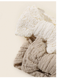 2pcs/Set Infant Newborn 0-6 Months Extra Large Bow Headbands Elastic Hair Band