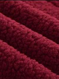 Baby Girl Plush Turndown Collar Mid-Length Winter Coat