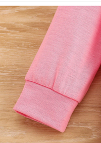 2pcs/Set Baby Girls Fashion Letter & Graphic Print Sweatshirt And Denim Effect Flare Jeans Set