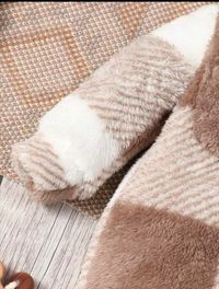 Baby Boy Buffalo Plaid Dual Pocket Hooded Flannel Jumpsuit