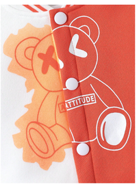 2pcs/Set Baby/Toddler Autumn/Winter Sporty Stylish Baseball Jacket And Casual Long Pants Outfit