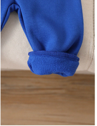 4pcs Baby Boys Letter Print Hoodie Sweatshirt And Sweatpants Set