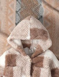 Baby Boy Buffalo Plaid Dual Pocket Hooded Flannel Jumpsuit